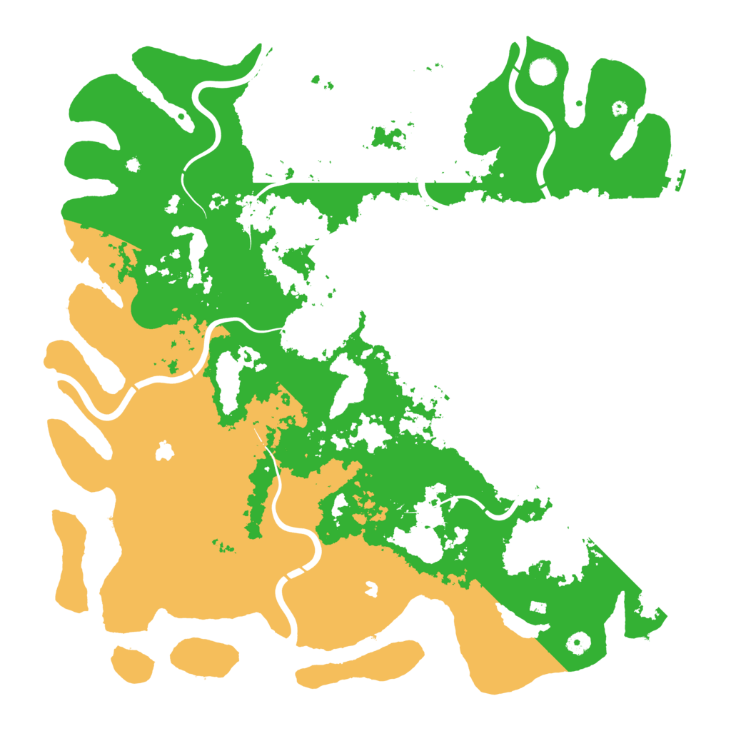 Biome Rust Map: Procedural Map, Size: 4800, Seed: 1813918360
