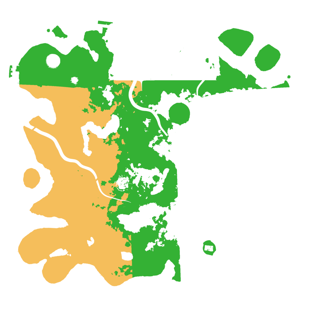 Biome Rust Map: Procedural Map, Size: 4000, Seed: 329483267