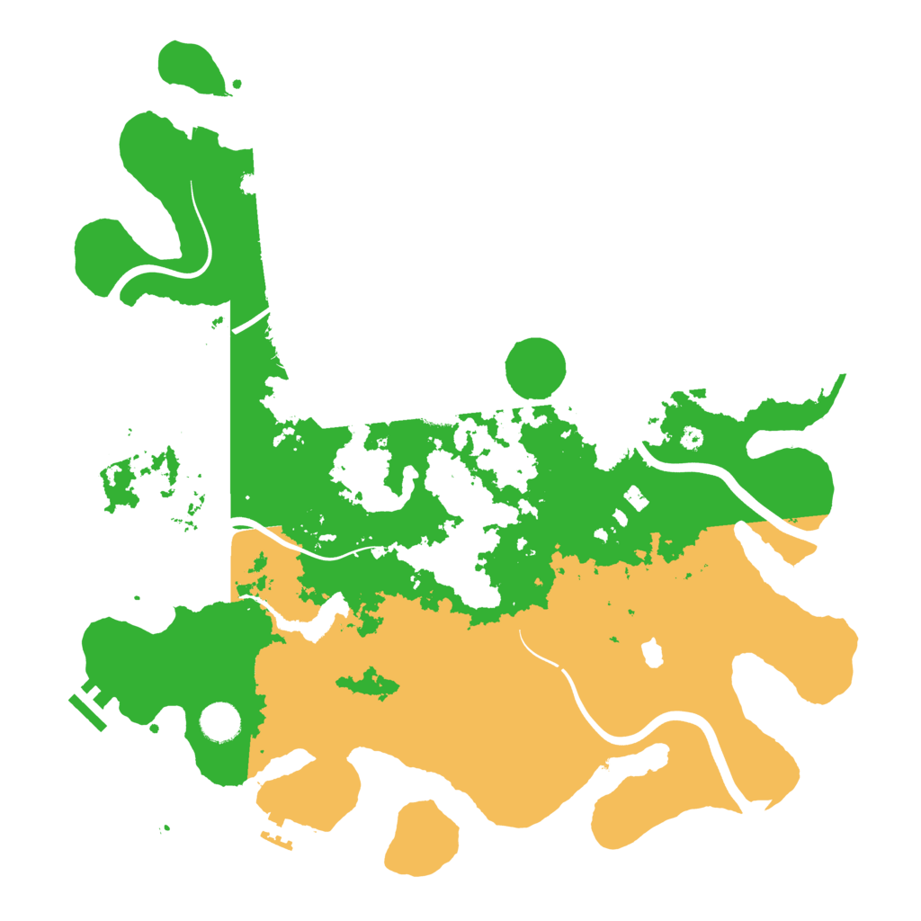 Biome Rust Map: Procedural Map, Size: 4050, Seed: 376490573
