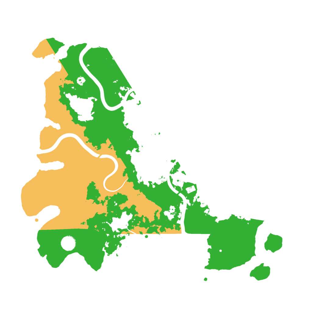 Biome Rust Map: Procedural Map, Size: 3750, Seed: 1833406140