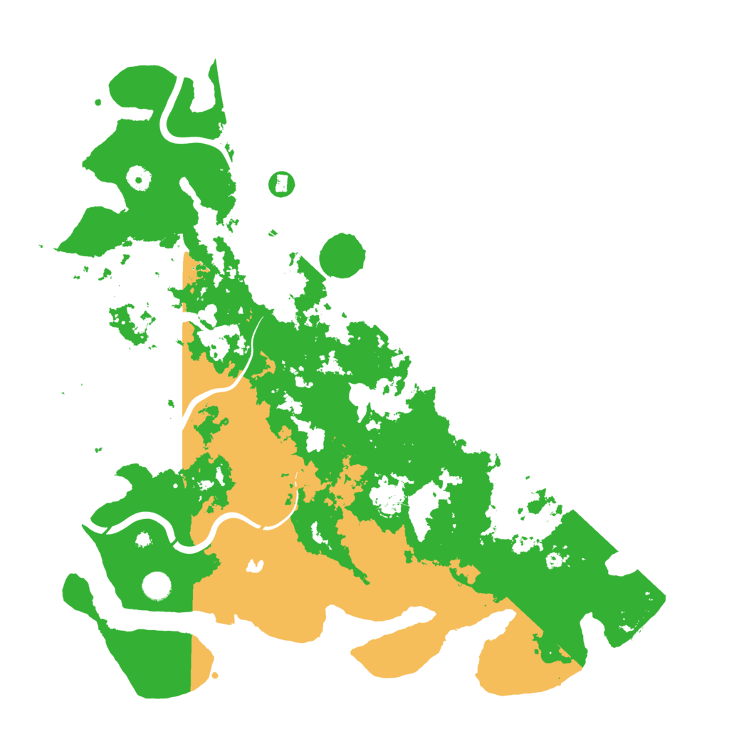 Biome Rust Map: Procedural Map, Size: 4500, Seed: 1795342071