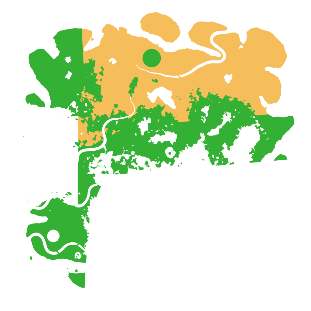 Biome Rust Map: Procedural Map, Size: 4500, Seed: 1754482269