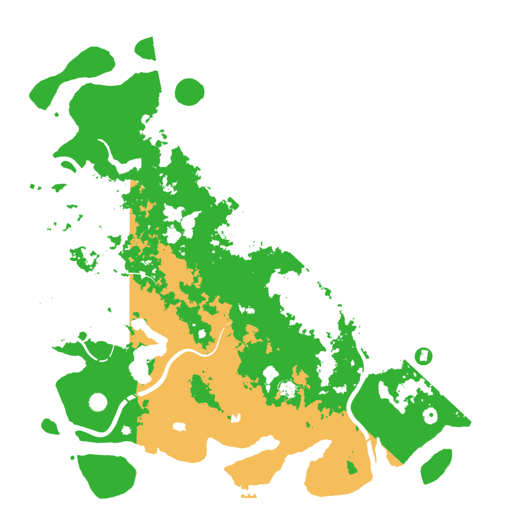 Biome Rust Map: Procedural Map, Size: 5000, Seed: 1795342071