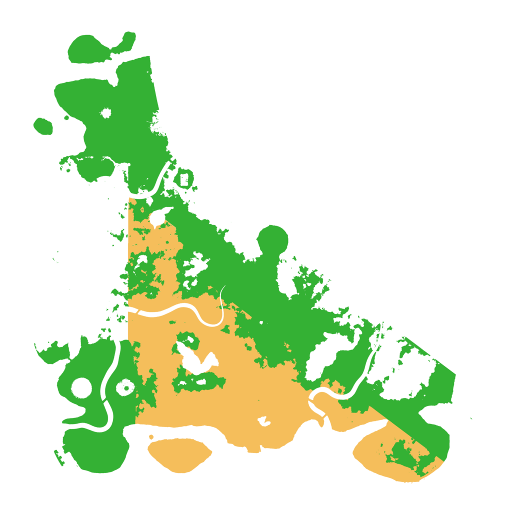 Biome Rust Map: Procedural Map, Size: 4500, Seed: 503417594