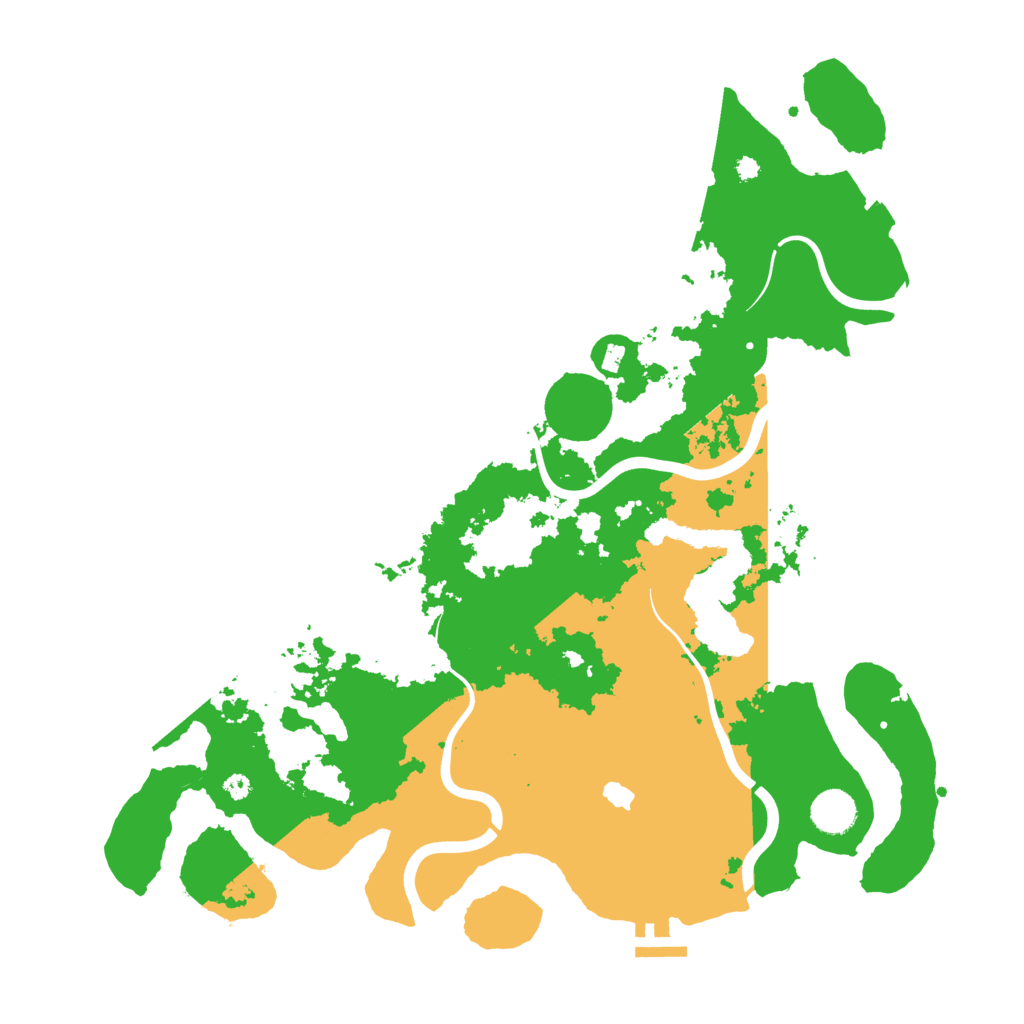 Biome Rust Map: Procedural Map, Size: 4000, Seed: 4694