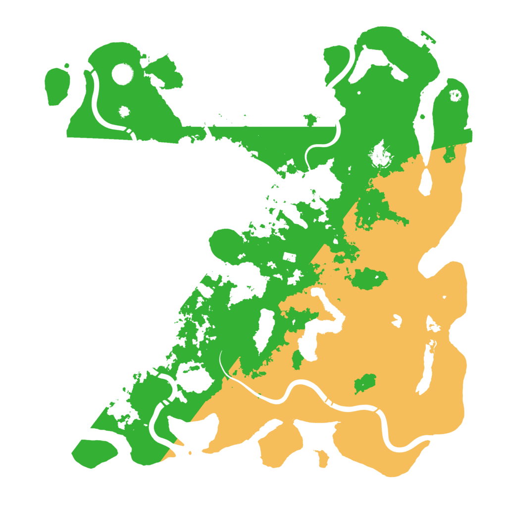 Biome Rust Map: Procedural Map, Size: 4250, Seed: 1809250174