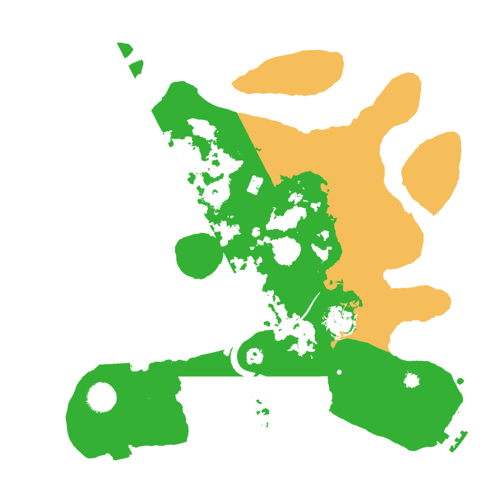 Biome Rust Map: Procedural Map, Size: 3000, Seed: 415163659