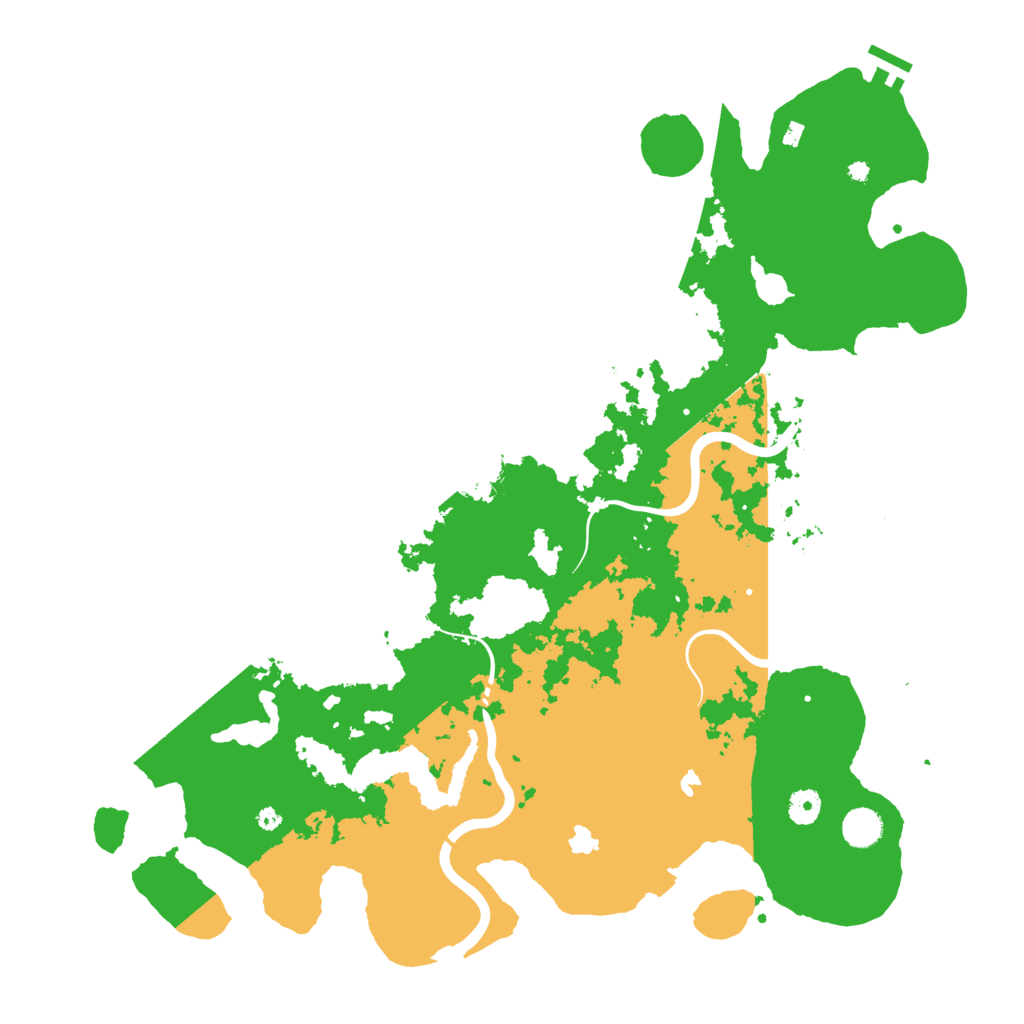 Biome Rust Map: Procedural Map, Size: 4500, Seed: 4567678