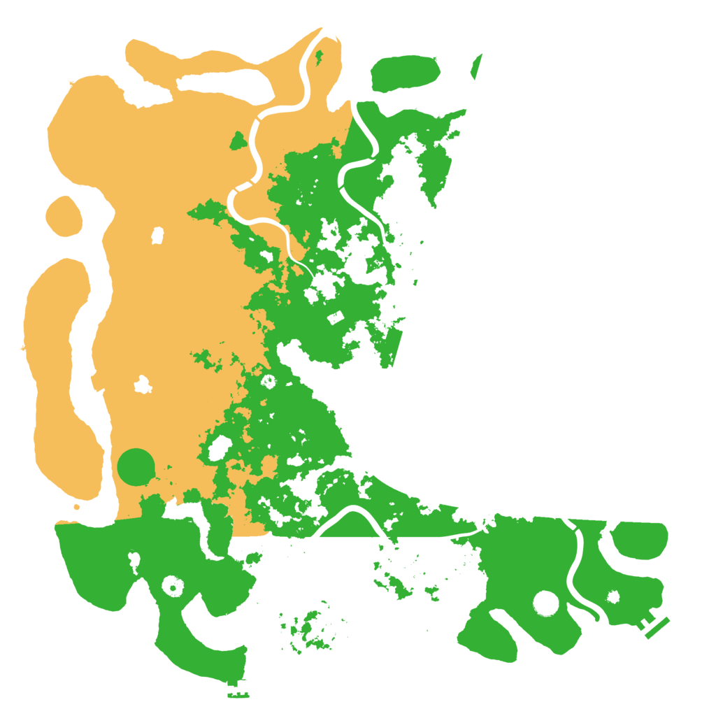 Biome Rust Map: Procedural Map, Size: 5000, Seed: 18031998