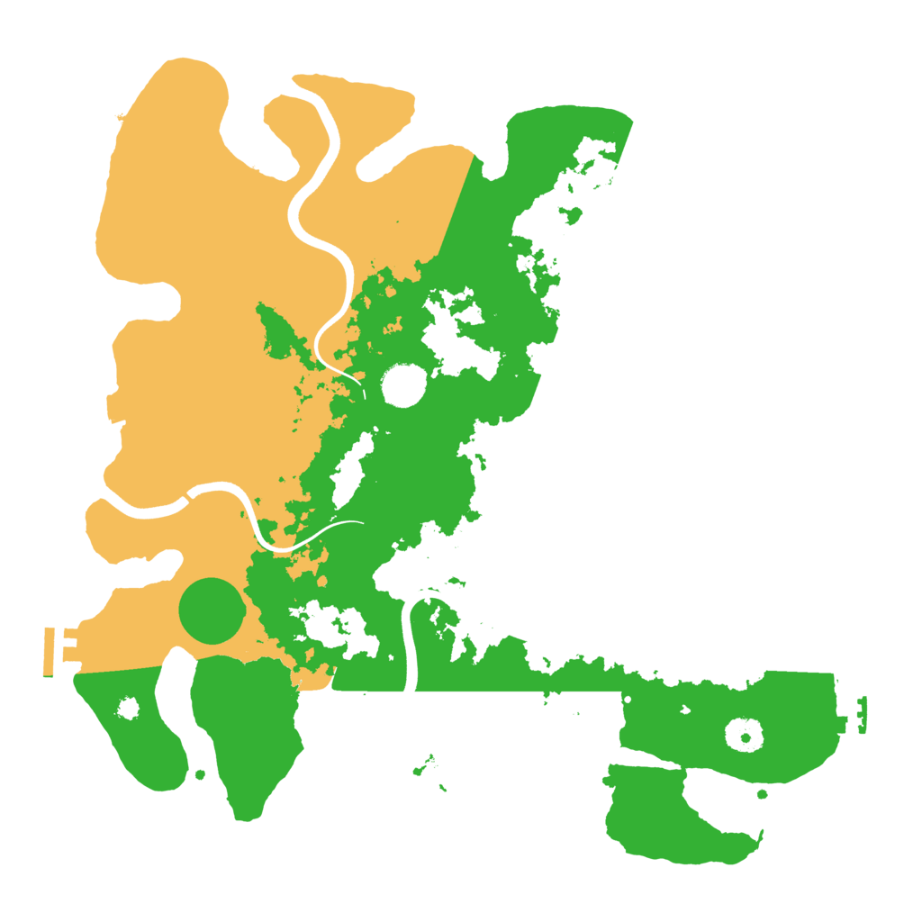 Biome Rust Map: Procedural Map, Size: 3750, Seed: 6382749