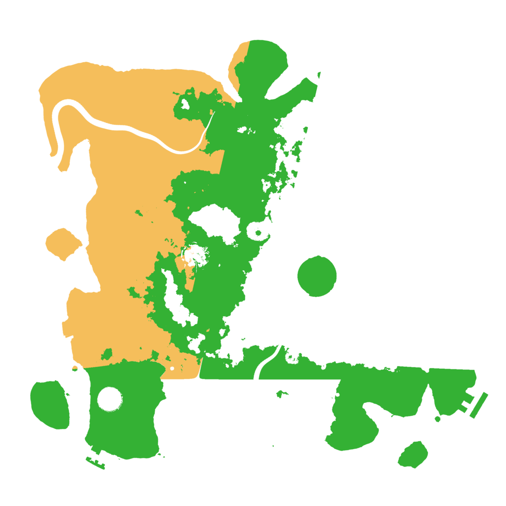 Biome Rust Map: Procedural Map, Size: 3650, Seed: 1379367047