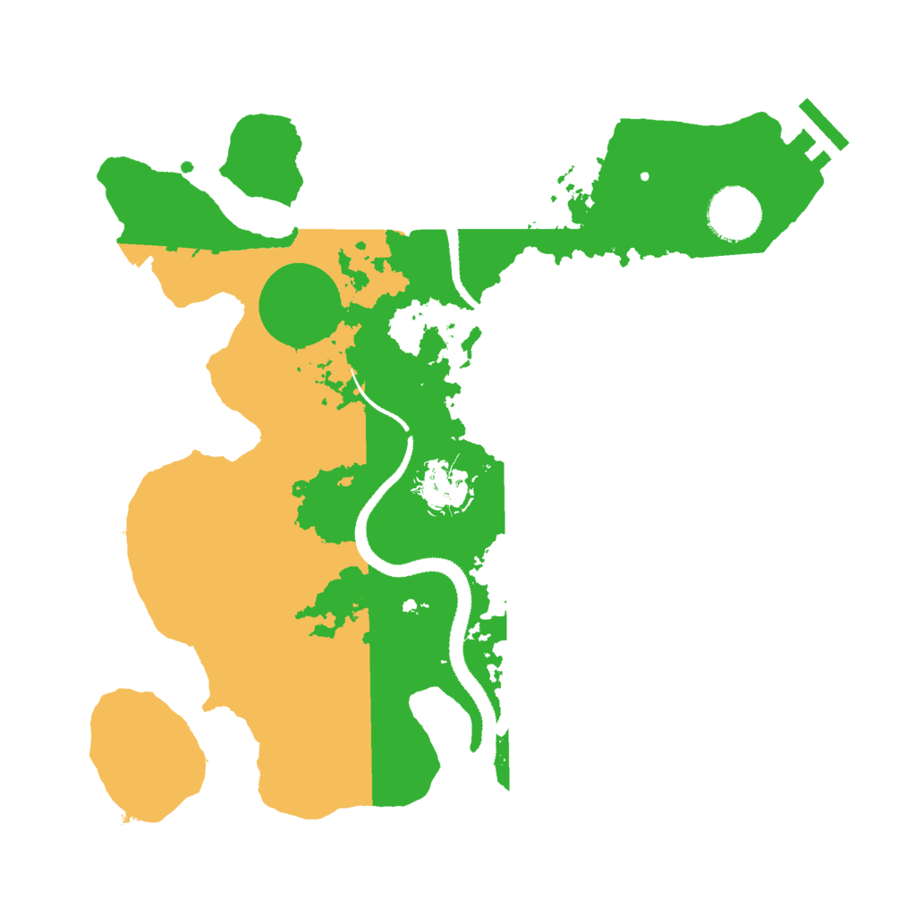 Biome Rust Map: Procedural Map, Size: 3000, Seed: 678938