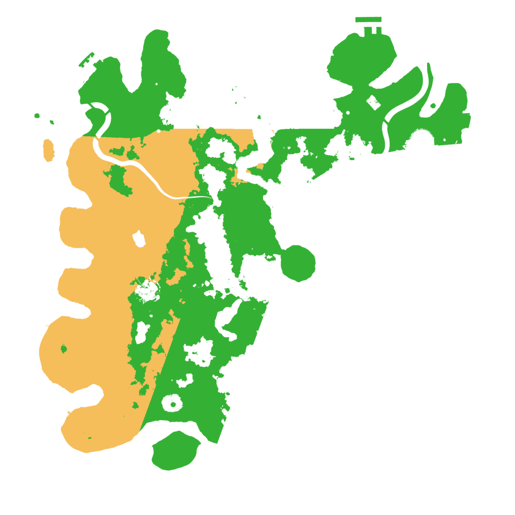 Biome Rust Map: Procedural Map, Size: 4000, Seed: 2323233