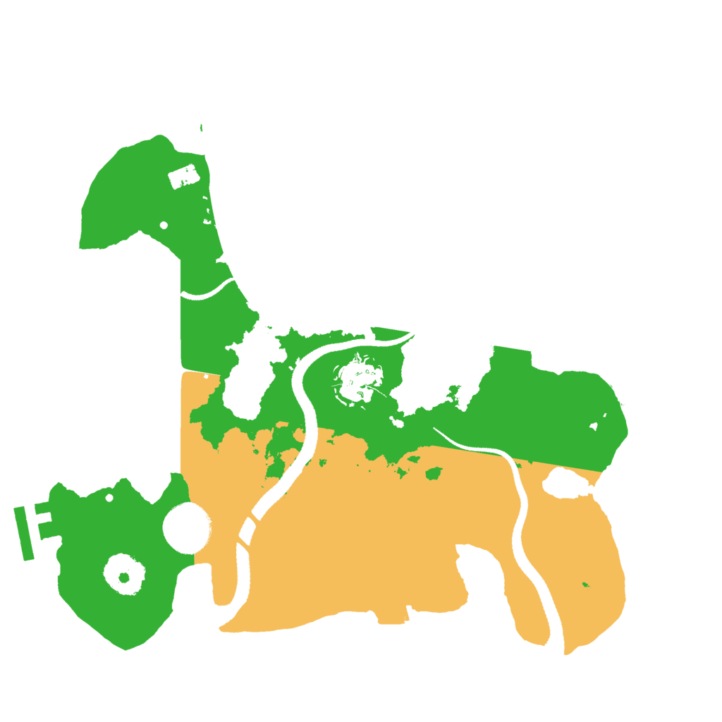 Biome Rust Map: Procedural Map, Size: 2700, Seed: 1778587285