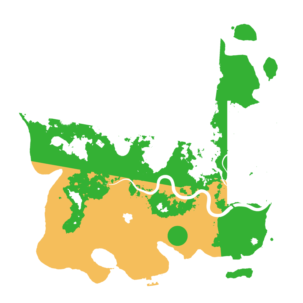 Biome Rust Map: Procedural Map, Size: 4000, Seed: 1317981282