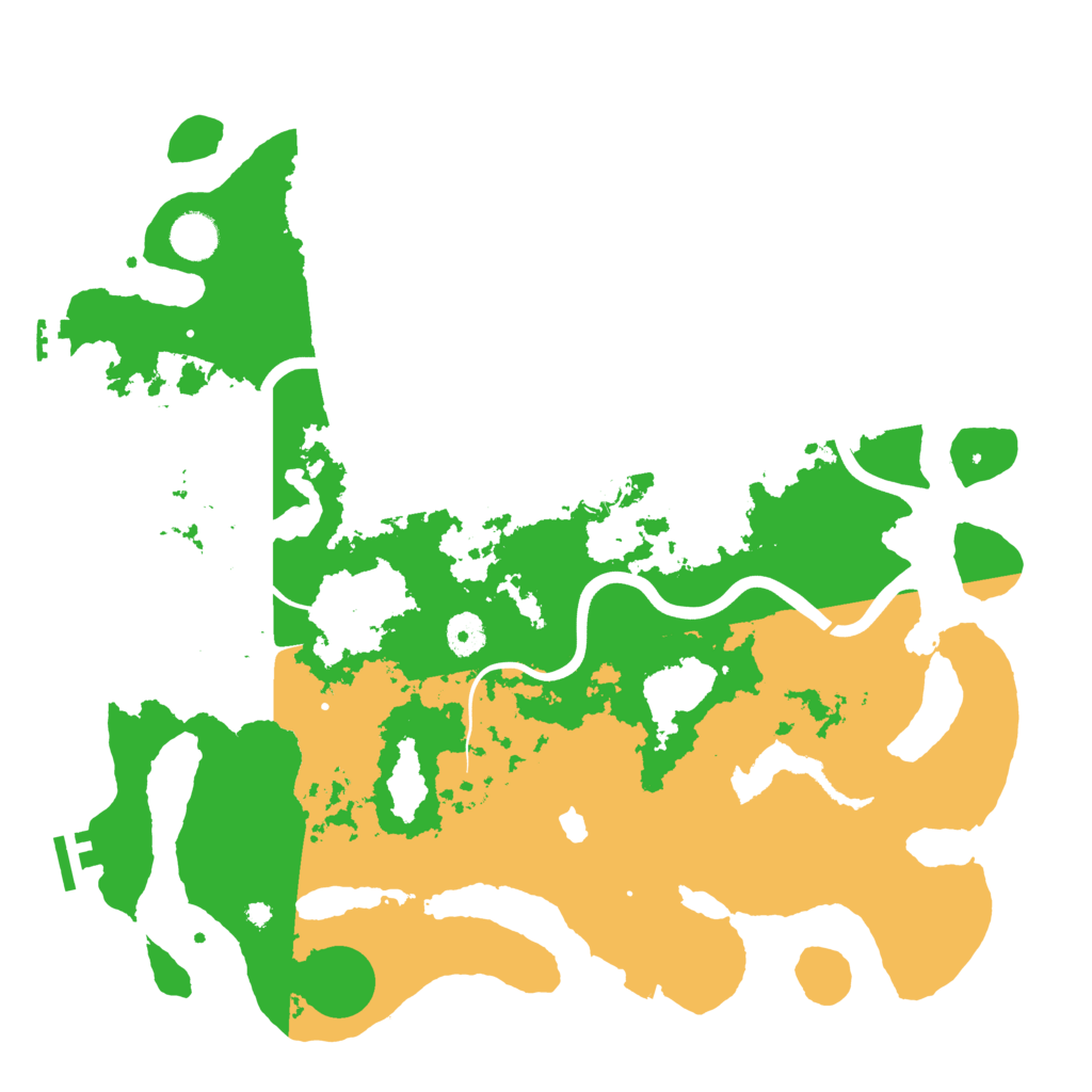 Biome Rust Map: Procedural Map, Size: 4000, Seed: 1410830346