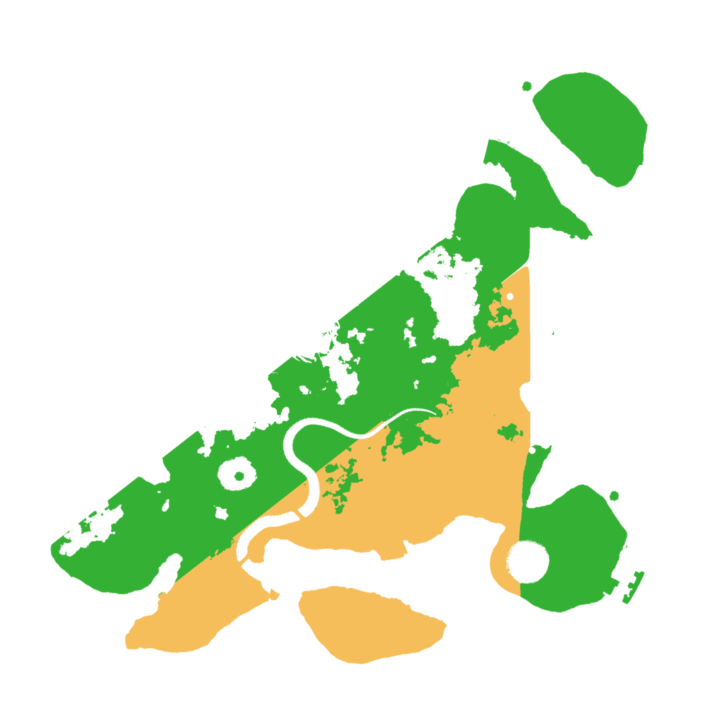Biome Rust Map: Procedural Map, Size: 3000, Seed: 622103437