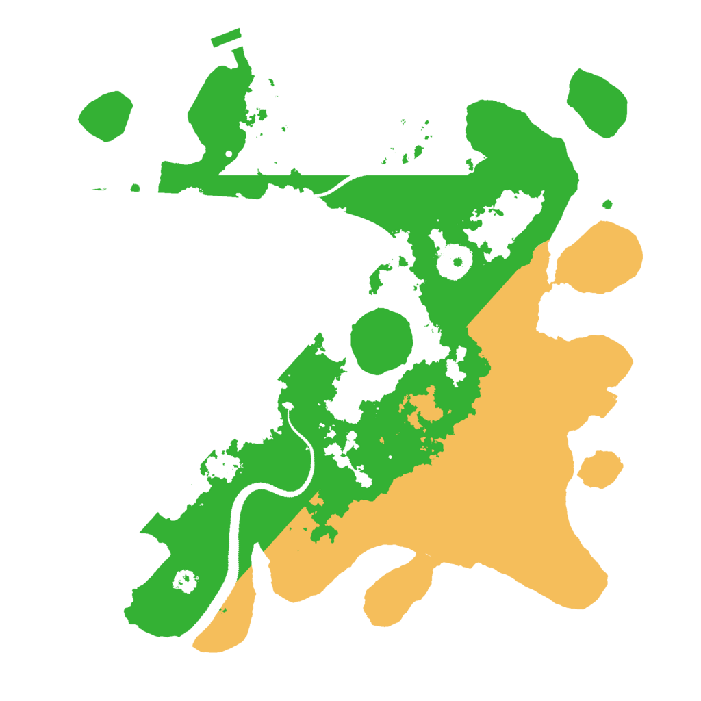 Biome Rust Map: Procedural Map, Size: 3000, Seed: 1922975105