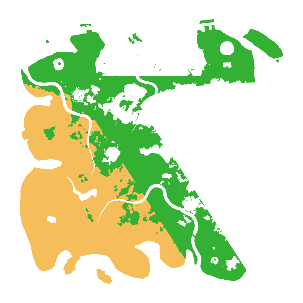 Biome Rust Map: Procedural Map, Size: 4000, Seed: 1611966463