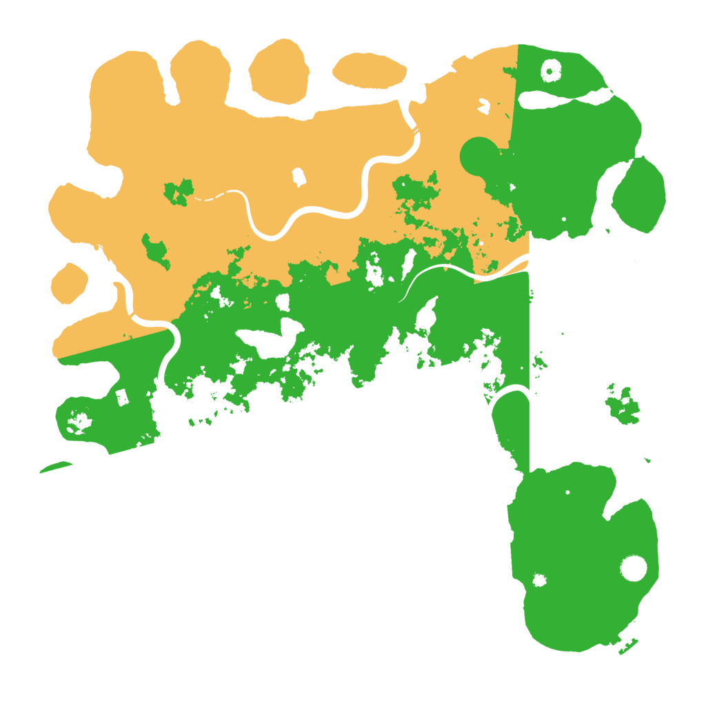 Biome Rust Map: Procedural Map, Size: 4750, Seed: 267889766