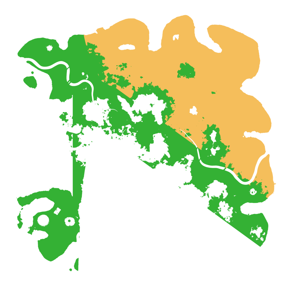 Biome Rust Map: Procedural Map, Size: 4500, Seed: 1287396363