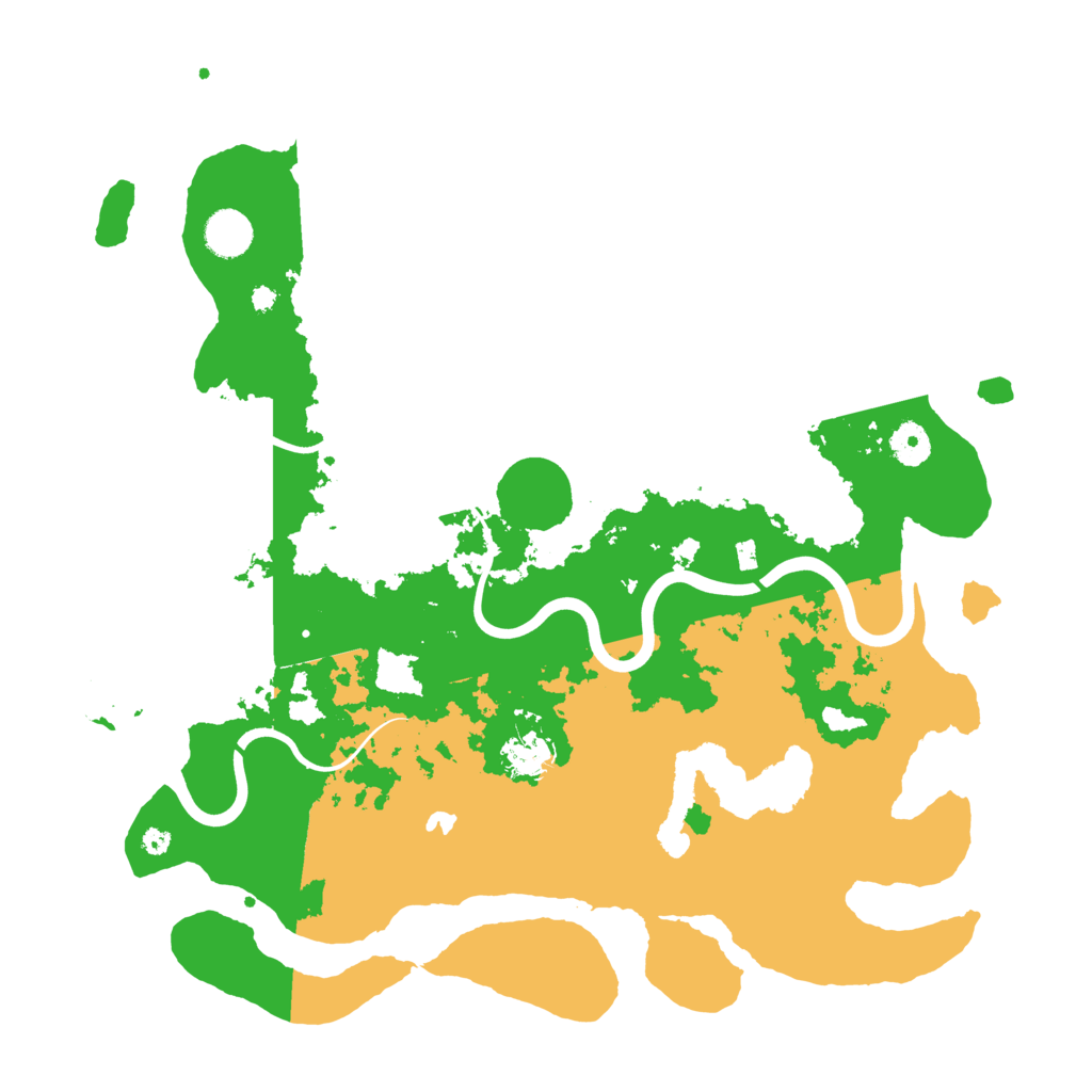 Biome Rust Map: Procedural Map, Size: 4000, Seed: 451146926