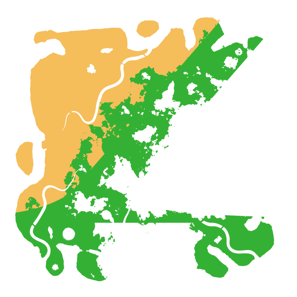 Biome Rust Map: Procedural Map, Size: 4250, Seed: 1403890788