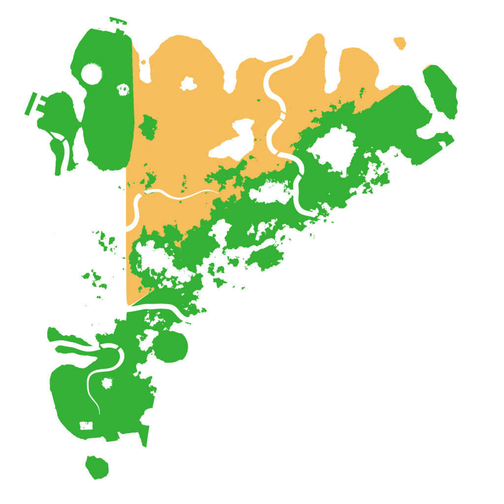 Biome Rust Map: Procedural Map, Size: 4250, Seed: 12241685