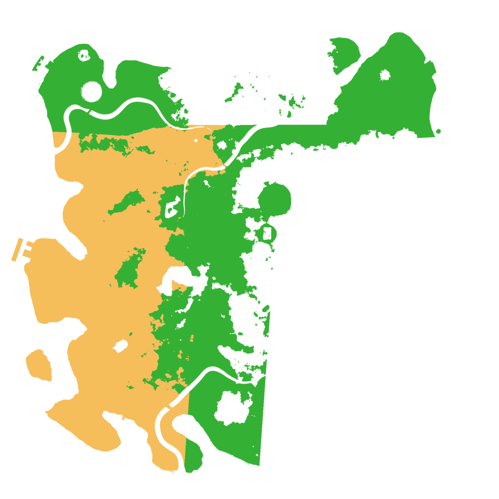 Biome Rust Map: Procedural Map, Size: 4250, Seed: 222140573