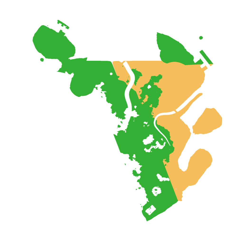 Biome Rust Map: Procedural Map, Size: 2700, Seed: 1778673689