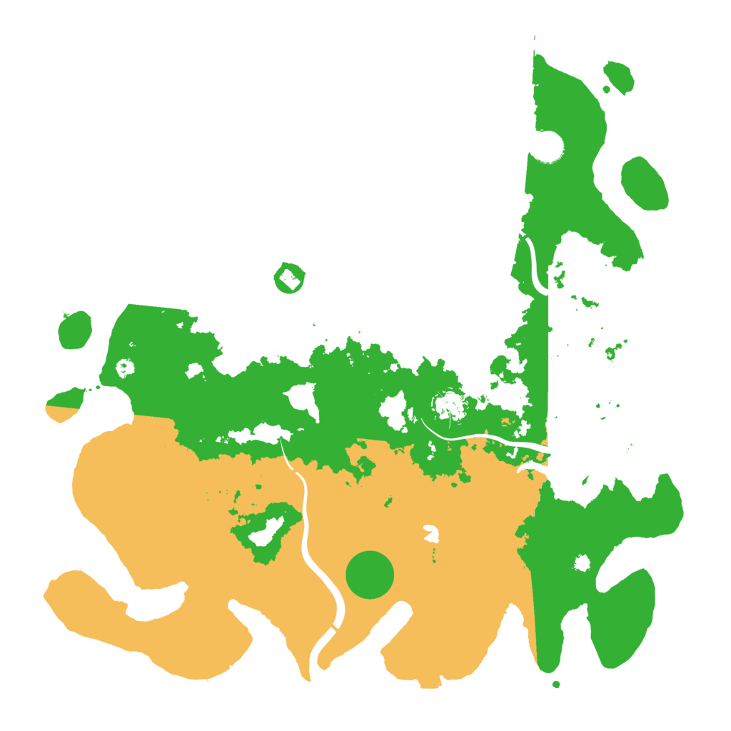 Biome Rust Map: Procedural Map, Size: 4000, Seed: 875819854