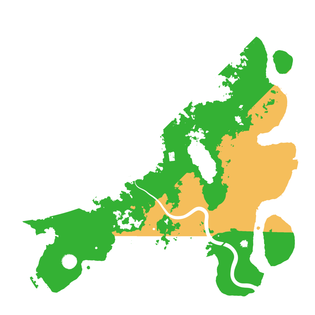 Biome Rust Map: Procedural Map, Size: 3750, Seed: 856872803