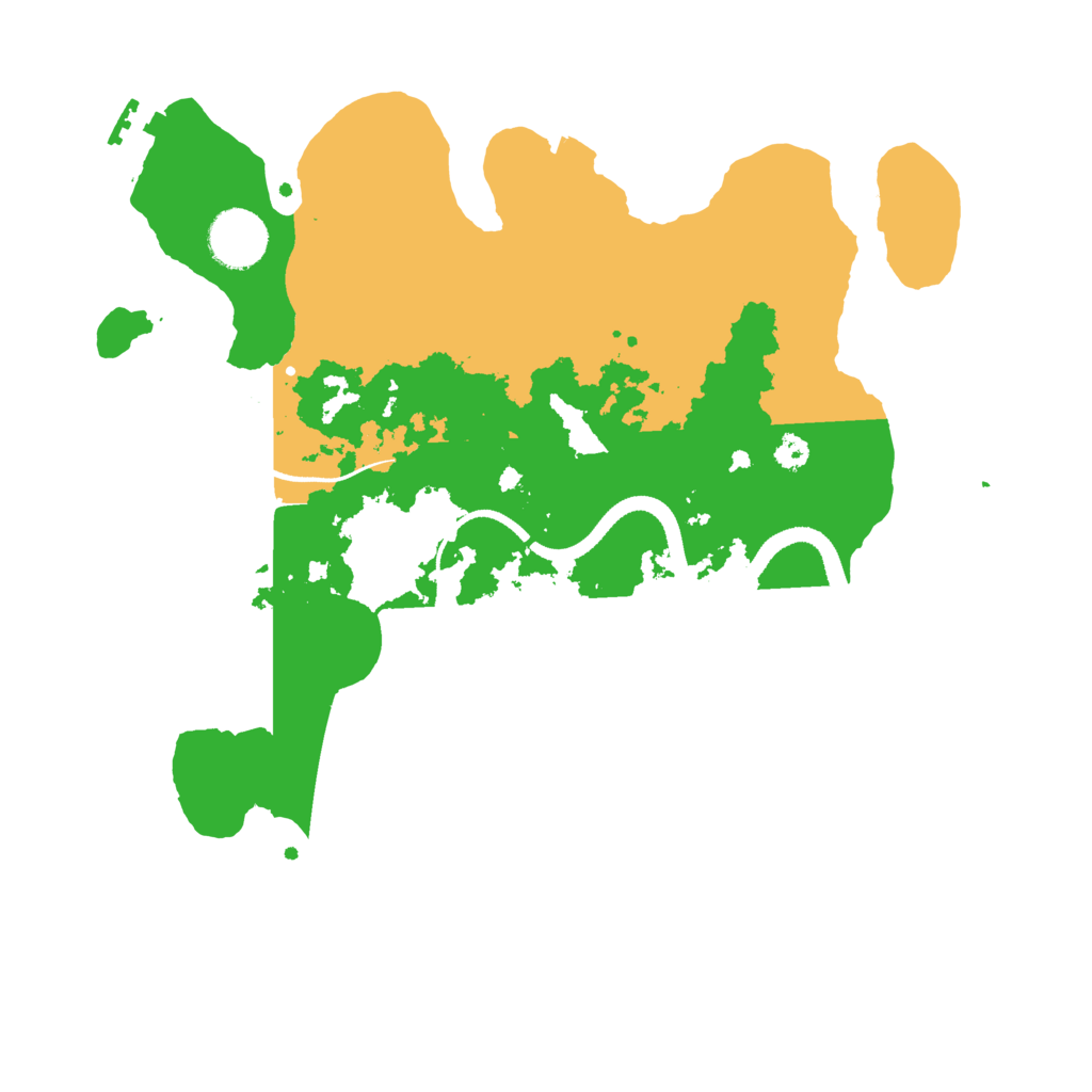 Biome Rust Map: Procedural Map, Size: 3250, Seed: 901794072