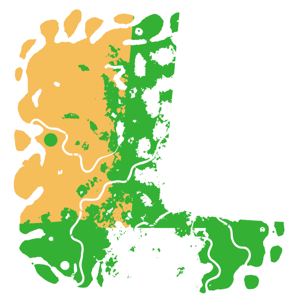 Biome Rust Map: Procedural Map, Size: 6000, Seed: 805273641