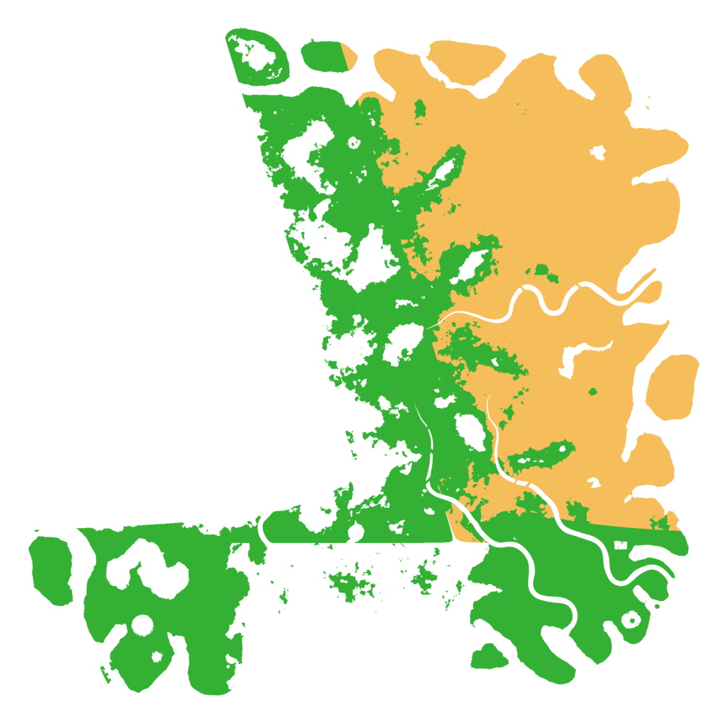Biome Rust Map: Procedural Map, Size: 6000, Seed: 1213726189