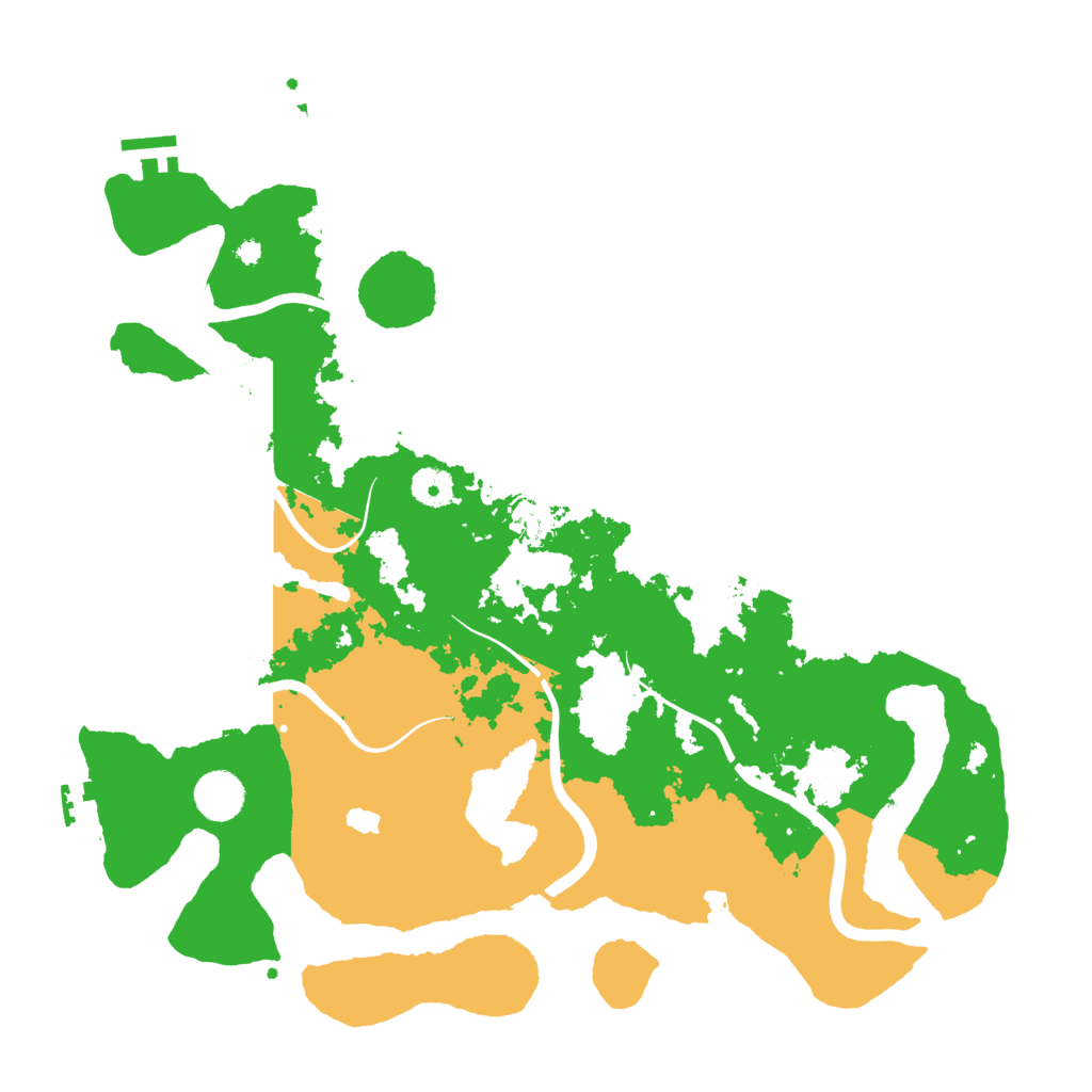 Biome Rust Map: Procedural Map, Size: 4000, Seed: 7190426