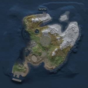 Thumbnail Rust Map: Procedural Map, Size: 2000, Seed: 635667938, 6 Monuments