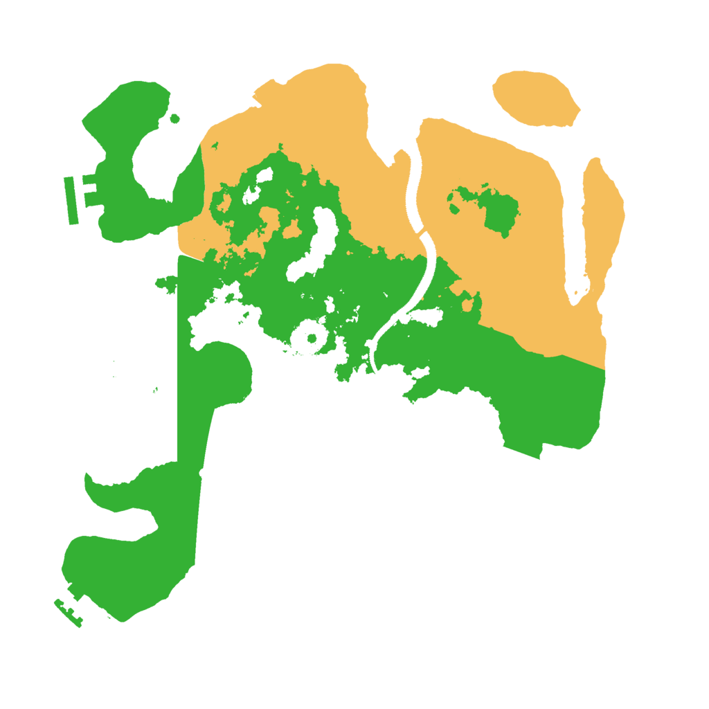 Biome Rust Map: Procedural Map, Size: 3000, Seed: 677921150