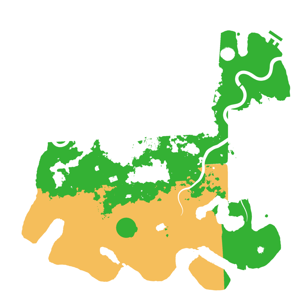Biome Rust Map: Procedural Map, Size: 4000, Seed: 712862744