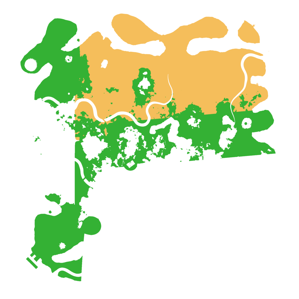 Biome Rust Map: Procedural Map, Size: 4250, Seed: 1985553989