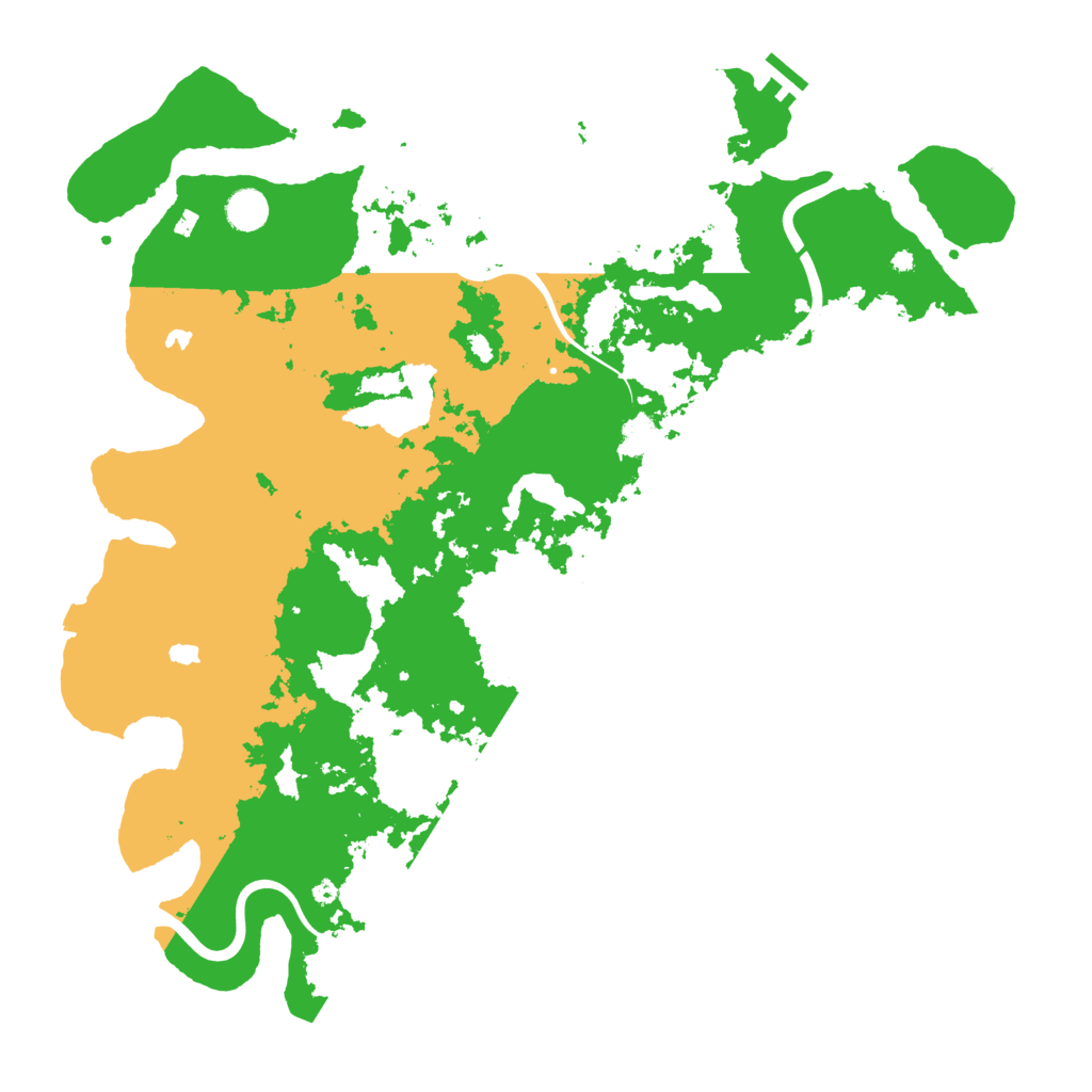 Biome Rust Map: Procedural Map, Size: 4500, Seed: 473392845
