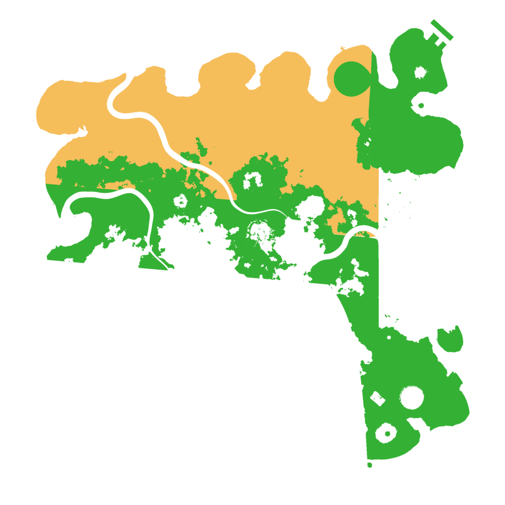 Biome Rust Map: Procedural Map, Size: 3800, Seed: 5690312