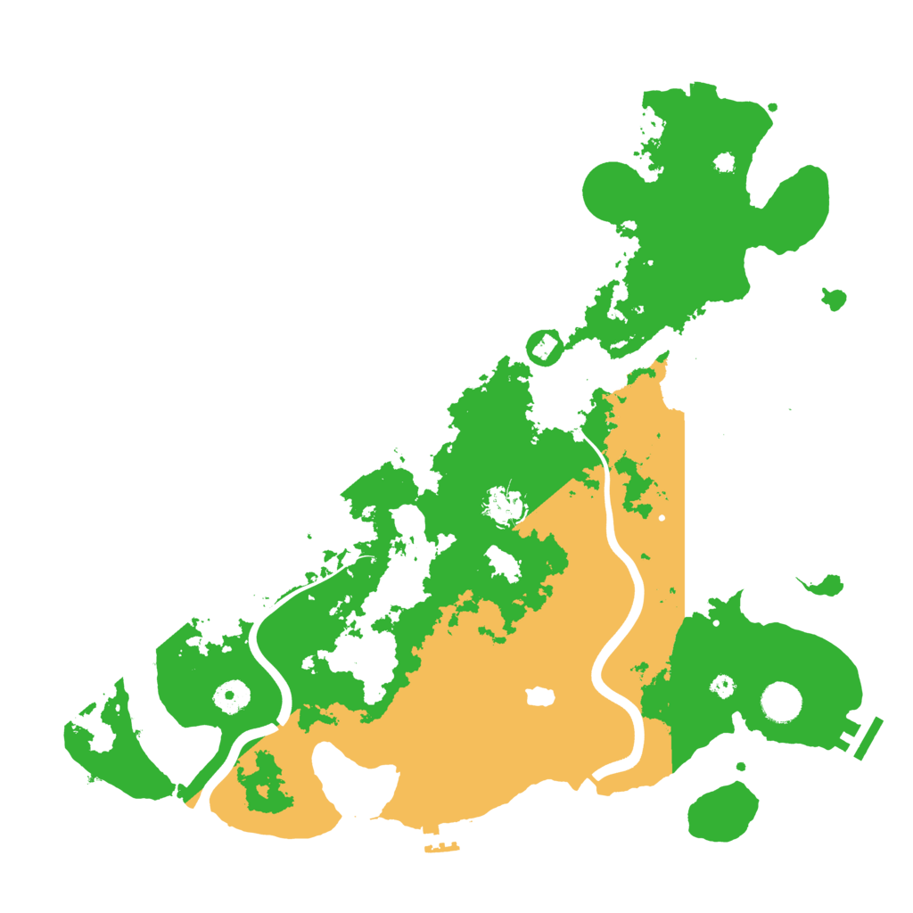 Biome Rust Map: Procedural Map, Size: 4000, Seed: 140846017