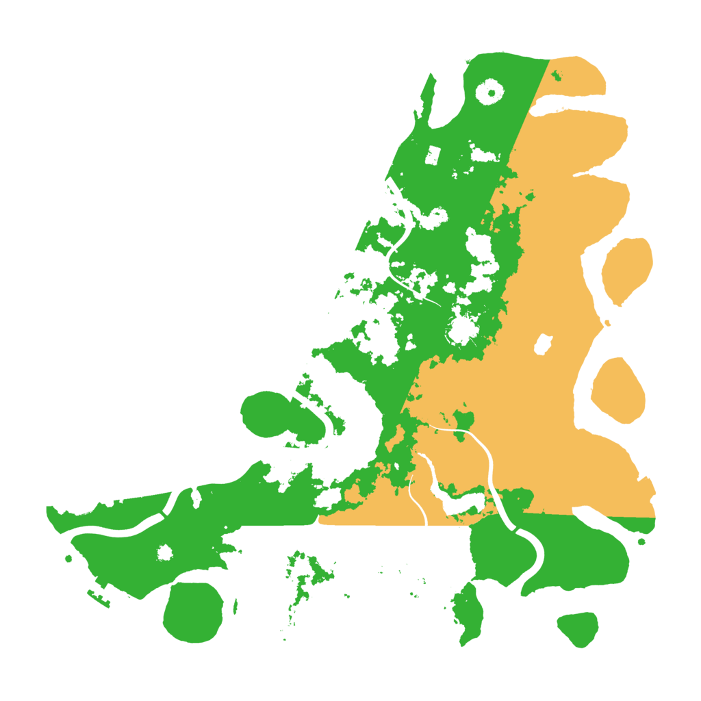 Biome Rust Map: Procedural Map, Size: 4000, Seed: 1815125222