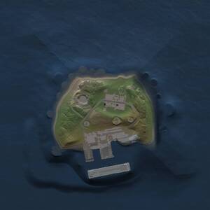 Thumbnail Rust Map: Procedural Map, Size: 1000, Seed: 648289097, 2 Monuments