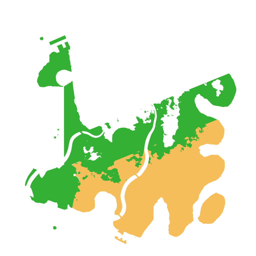Biome Rust Map: Procedural Map, Size: 3000, Seed: 86179178