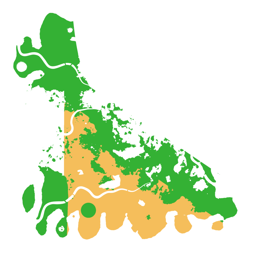 Biome Rust Map: Procedural Map, Size: 4500, Seed: 3725426