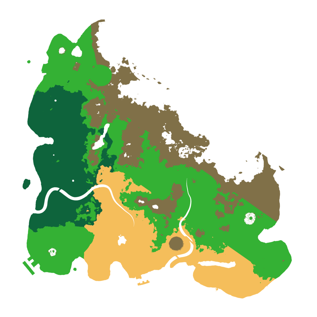 Biome Rust Map: Procedural Map, Size: 4000, Seed: 1738917601
