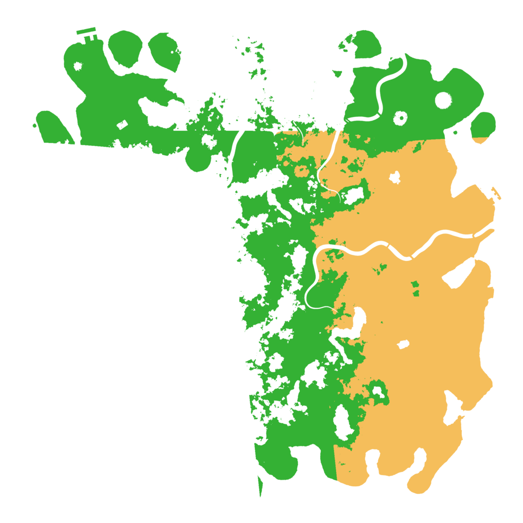 Biome Rust Map: Procedural Map, Size: 5500, Seed: 1644671715