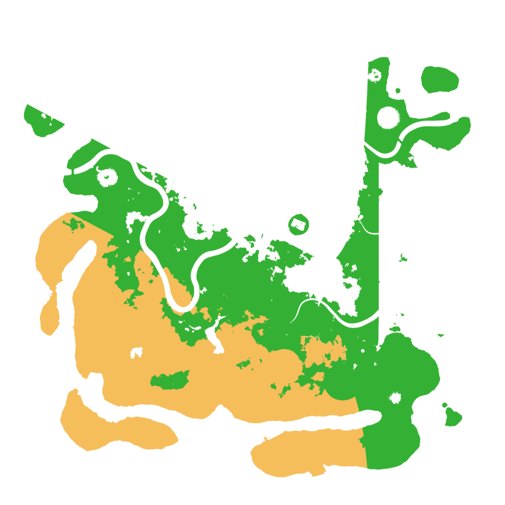 Biome Rust Map: Procedural Map, Size: 4000, Seed: 1547453253